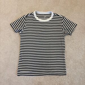Muji Striped T-Shirt in Women’s Size Small 100% Cotton